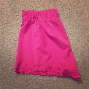 Hot pink shorts