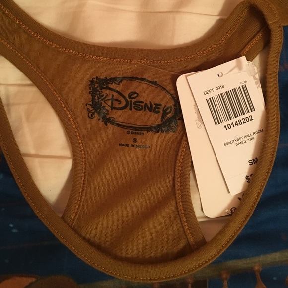 NWT Beauty and the Beast Tank from Hot Topic - Picture 2 of 4