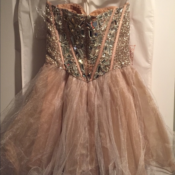 Sherri hill short diamond bodice dress - Picture 5 of 5