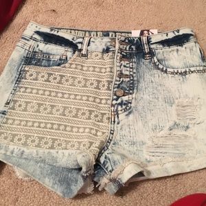 Jean shorts