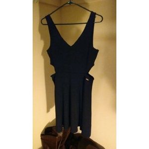 GUESS black side cut dress *never worn*