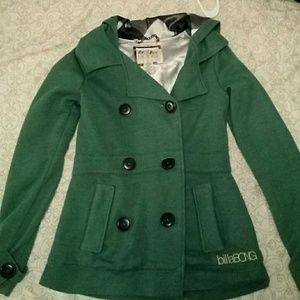 Billabong Green Pea Coat