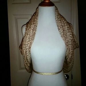 Crocheted bolero