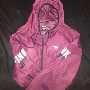 PINK Anorak / Windbreaker / Rain jacket thing