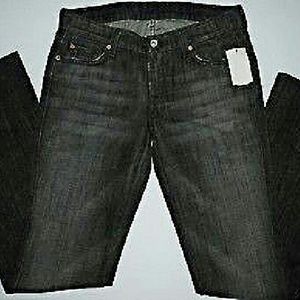 NWT SEVEN 7 FOR ALL MANKIND DARK JEANS