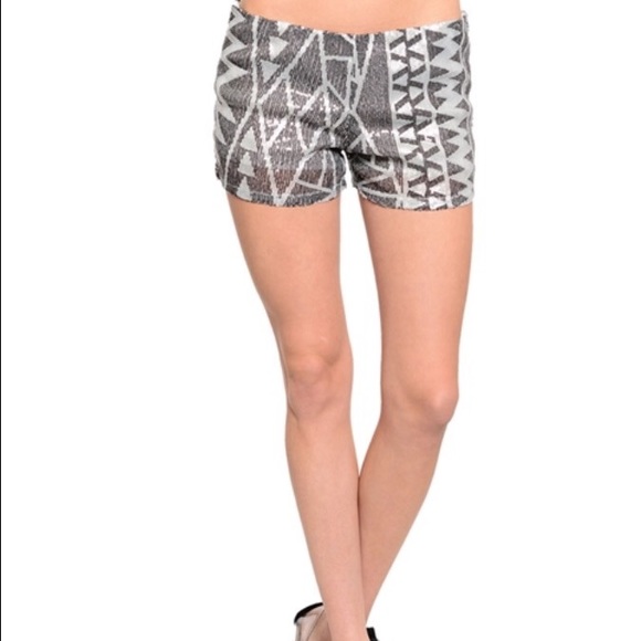 Sequin Hot Shorts
