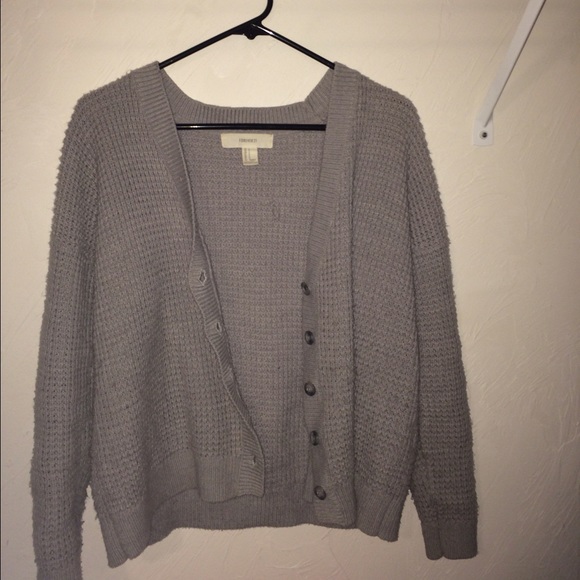 gray sweater