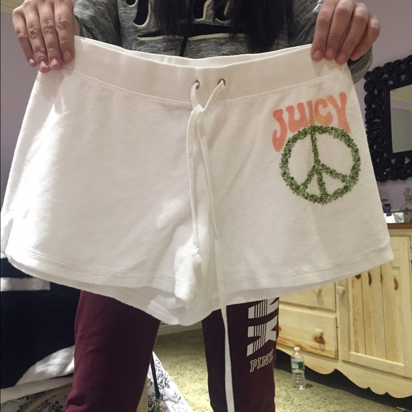 Juicy couture terry cloth shorts