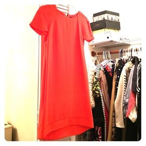 Top Shop Hot Orange Dress