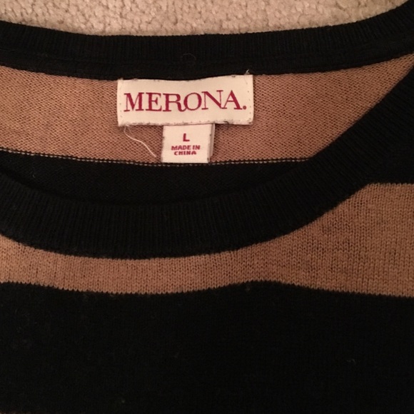 Striped sweater dress - Picture 2 of 2