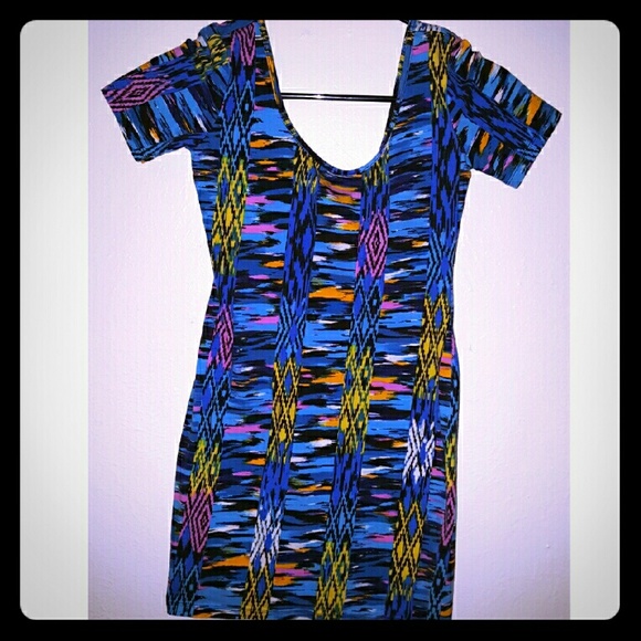 F21 Patterned Bodycon