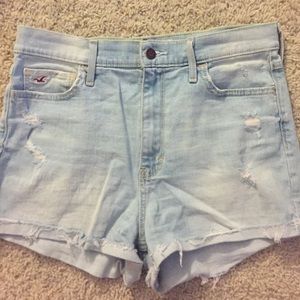 Hollister high waisted shorts