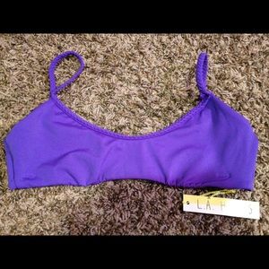 Brand new purple bikini top- Pac Sun