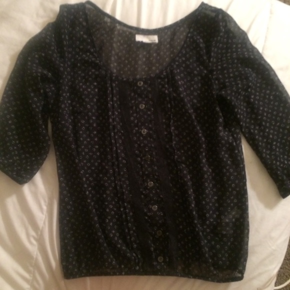 garage top navy blue