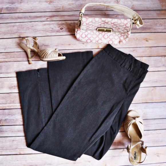 Express Gray Bootcut Dress Pant