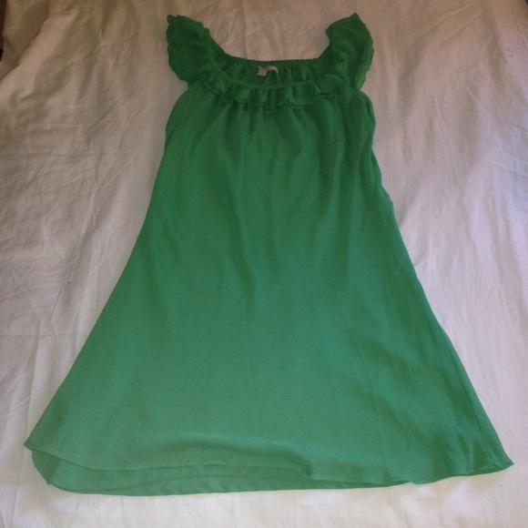 NWT Old Navy Bias-Cut Ruffle Dress - Picture 2 of 3