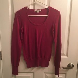 Forever 21 dark pink sweater