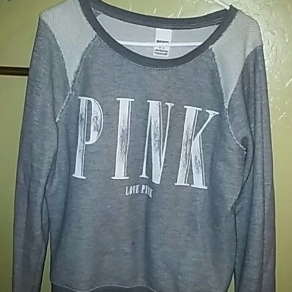 SOLD! Victoria Secret pink cotton sweater