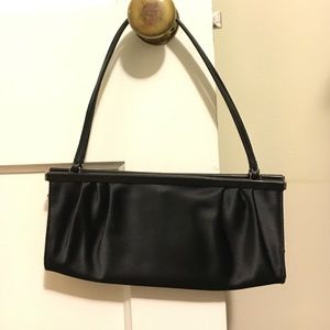 Black evening bag