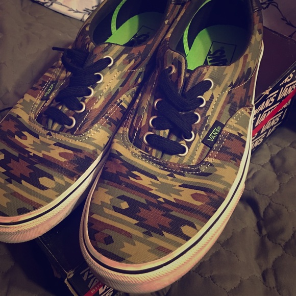 Native Camo Vans