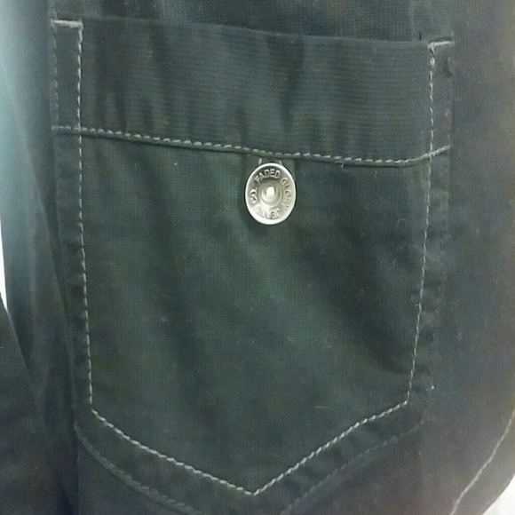 Black Blazer with Gold Buttons - Picture 3 of 4