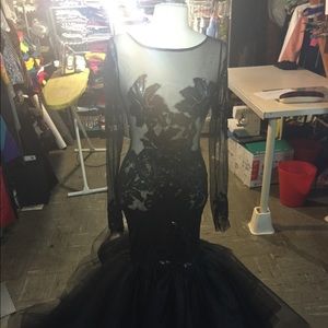Custom made prom dress