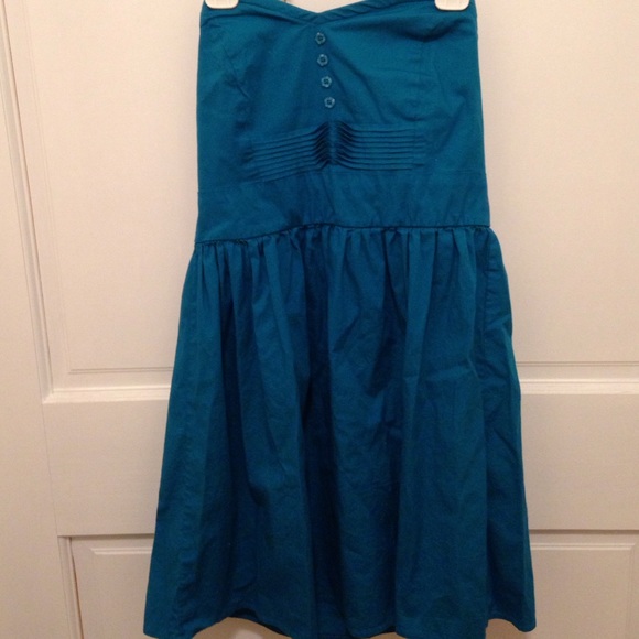 Blue dress