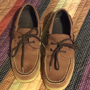 Sperry top siders brown