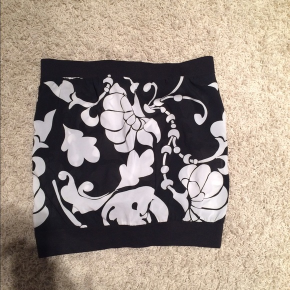 Floral tube top