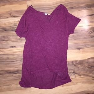 Flowy Maroon Top