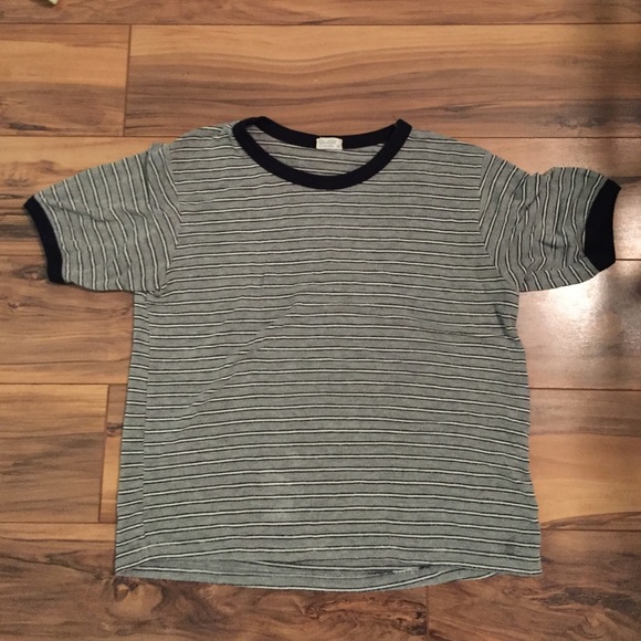 J Galt striped crop top