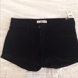 NWT Hollister Black Shorts