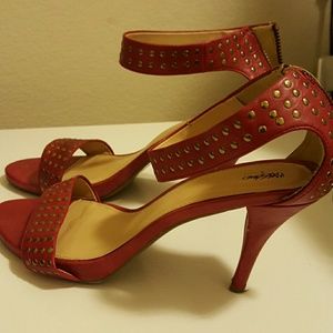 Red sandals