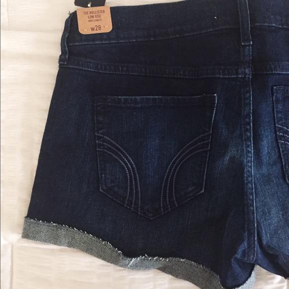SOLD NWT Hollister Jean Shorts - Picture 4 of 4