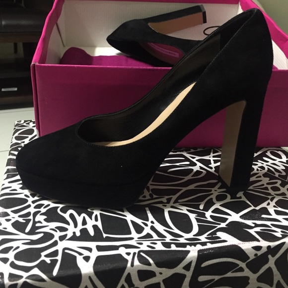 DVF Suede heels