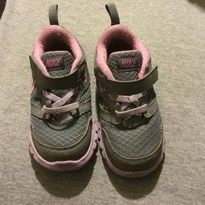 Little girl Nike shoes