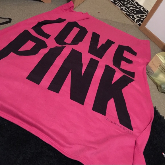 Victoria secret pink throw