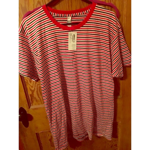 American apparel striped shirt