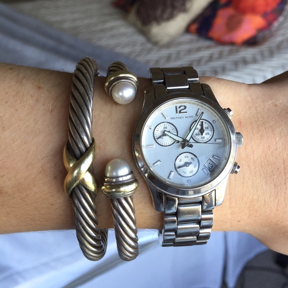 Authentic David Yurman cable X bracelet 7 mm