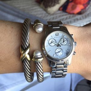 Authentic David Yurman cable X bracelet 7 mm