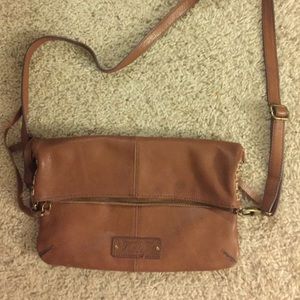*SALE*Leather lucky brand satchel