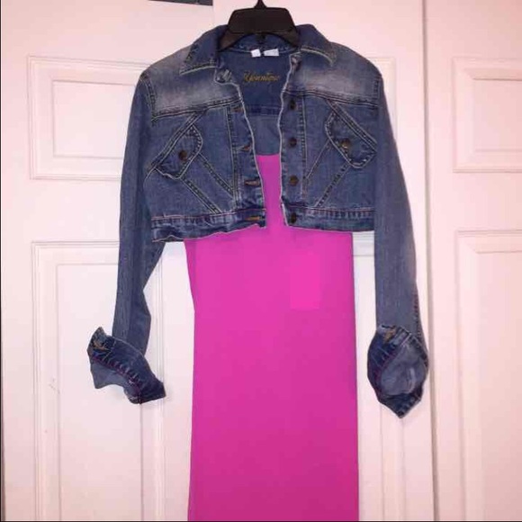 NWOT Younique Crop Jean Jackeg