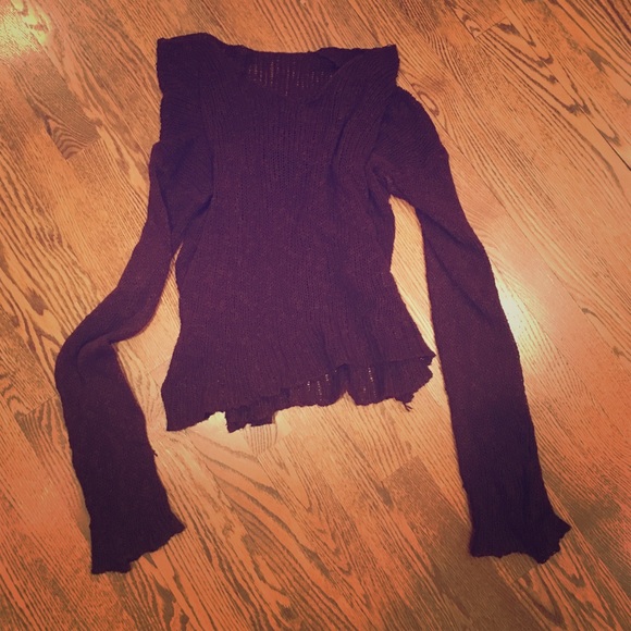 brandy Melville maroon sweater