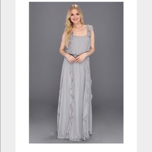 Jessica Simpson Smocked Waist Dress with Ruffles