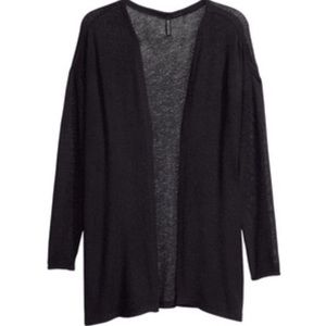 Loose knit cardigan