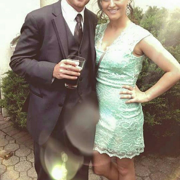 Mint green dress. Lilly boutique