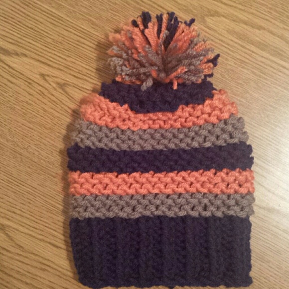 Knitted baby hat