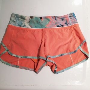 Lululemon speed shorts
