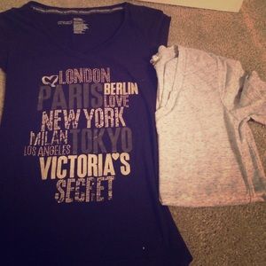 Victoria's Secret V neck tee