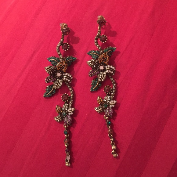 Flower earrings